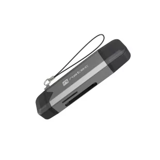 Natec SCARAB 3 USB-A USB-C 3.1 GEN 1/microSD/microSDHC/microSDXC/SD/SDHC/SDXC/T-Flash Kartenleser Natec SCARAB 3 USB-A USB-C 3.1 GEN 1/microSD/microSDHC/microSDXC/SD/SDHC/SDXC/T-Flash Kartenleser