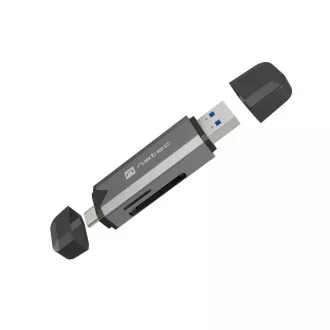 Natec SCARAB 3 USB-A USB-C 3.1 GEN 1/microSD/microSDHC/microSDXC/SD/SDHC/SDXC/T-Flash Kartenleser Natec SCARAB 3 USB-A USB-C 3.1 GEN 1/microSD/microSDHC/microSDXC/SD/SDHC/SDXC/T-Flash Kartenleser