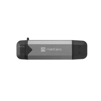 Natec SCARAB 3 USB-A USB-C 3.1 GEN 1/microSD/microSDHC/microSDXC/SD/SDHC/SDXC/T-Flash Kartenleser Natec SCARAB 3 USB-A USB-C 3.1 GEN 1/microSD/microSDHC/microSDXC/SD/SDHC/SDXC/T-Flash Kartenleser