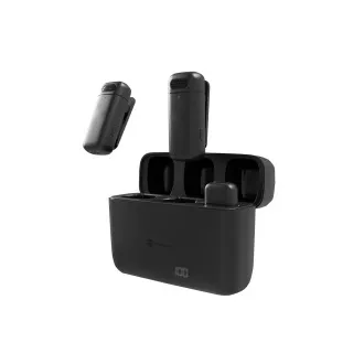Mobiles Funkmikrofon Natec HOPPER LAVALIER USB-C, 2 Stück