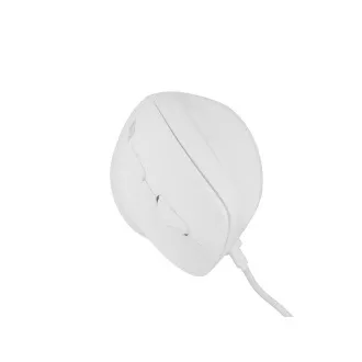 Natec CRAKE 2 PRO Vertikale Maus/Vertikal/Optisch/Rechtshänder/12 400 DPI/Kabellos USB-A/Weiß