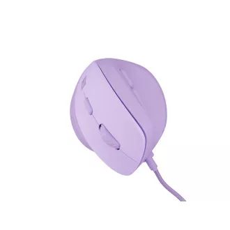 Natec CRAKE 2 PRO Vertikale Maus/Vertikal/Optisch/Rechtshänder/12 400 DPI/Drahtlos USB-A/Violett