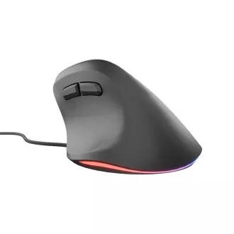 Natec CRAKE 2 PRO Vertikale Maus/Vertikal/Optisch/Rechtshänder/12 400 DPI/Kabellos USB-A/Schwarz