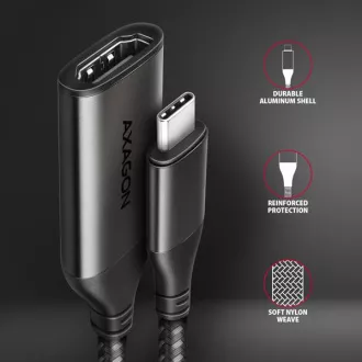 AXAGON RVC-HI2M, USB-C -> HDMI 2.0a Reduzierstück/Adapter, 4K/60Hz HDR10 AXAGON RVC-HI2M, USB-C -> HDMI 2.0a Reduzierstück/Adapter, 4K/60Hz HDR10