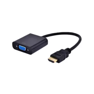 Gembird Adapter HDMI-A - VGA (M/F), schwarz