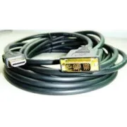 HDMI-DVI-Kabel 1,8m, M/M-Schirm, vergoldete Kontakte 1.3