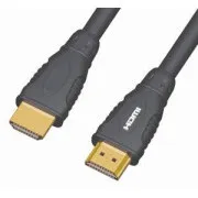 PremiumCord Kabel HDMI A - HDMI A M/M 3m, goldener Stecker.