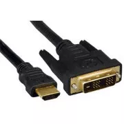 PremiumCord HDMI A - DVI-D M/M 10m Kabel