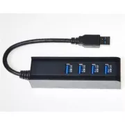 PremiumCord USB 3.0 Superspeed HUB mit 4 Anschlüssen