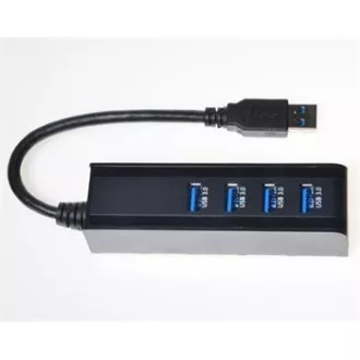 PremiumCord USB 3.0 Superspeed HUB mit 4 Anschlüssen PremiumCord USB 3.0 Superspeed HUB mit 4 Anschlüssen