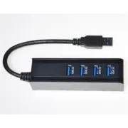 PremiumCord USB 3.0 Superspeed HUB mit 4 Anschlüssen
