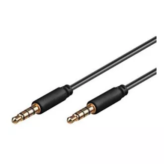 PremiumCord Kabel Klinke 3,5mm 4-polig M/M, 2m PremiumCord Kabel Klinke 3,5mm 4-polig M/M, 2m