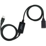 PremiumCord USB 2.0 Repeater und Verlängerungskabel A/M-A/F 10m