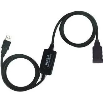 PremiumCord USB 2.0 Repeater und Verlängerungskabel A/M-A/F 10m