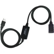 PremiumCord USB 2.0 Repeater und Verlängerungskabel A/M-A/F 10m