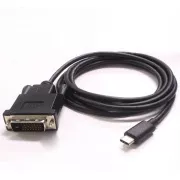 PremiumCord USB-C zu DVI Kabel, FullHD@60Hz, 1.8m