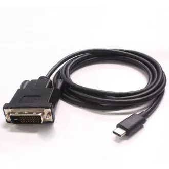 PremiumCord USB-C zu DVI Kabel, FullHD@60Hz, 1.8m PremiumCord USB-C zu DVI Kabel, FullHD@60Hz, 1.8m