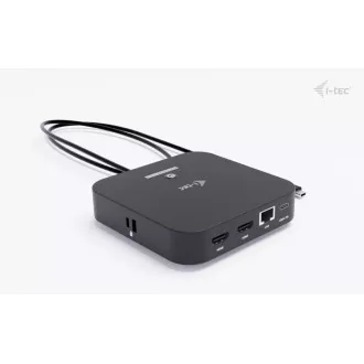 i-tec USB-C Dual HDMI Docking Station mit Power Delivery 100W   i-tec Universal-Ladegerät 100W