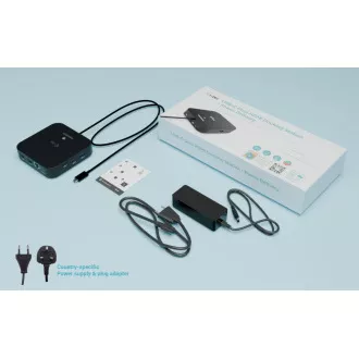 i-tec USB-C Dual HDMI Docking Station mit Power Delivery 100W   i-tec Universal-Ladegerät 100W