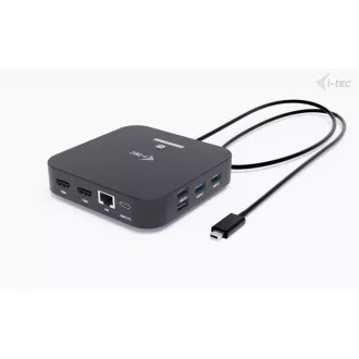 i-tec USB-C Dual HDMI Docking Station mit Power Delivery 100W   i-tec Universal-Ladegerät 100W