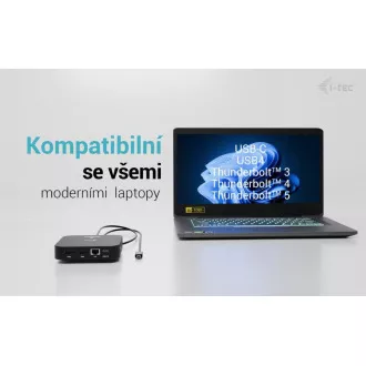 i-tec USB-C Dual HDMI Docking Station mit Power Delivery 100W   i-tec Universal-Ladegerät 100W