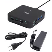 i-tec USB-C DP Dual HDMI Docking Station, Power Delivery 100W   i-tec Universal-Ladegerät 100W