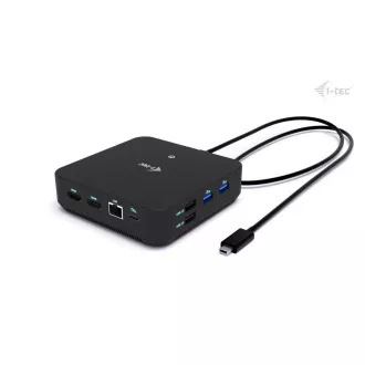 i-tec USB-C DP Dual HDMI Docking Station, Power Delivery 100W i-tec Universal-Ladegerät 100W i-tec USB-C DP Dual HDMI Docking Station, Power Delivery 100W i-tec Universal-Ladegerät 100W