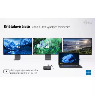 i-tec USB-C DP Dual HDMI Docking Station, Power Delivery 100W i-tec Universal-Ladegerät 100W i-tec USB-C DP Dual HDMI Docking Station, Power Delivery 100W i-tec Universal-Ladegerät 100W