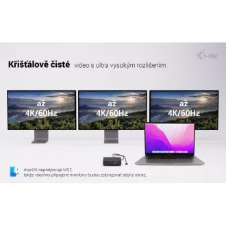 i-tec USB-C DP Dual HDMI Docking Station, Power Delivery 100W i-tec Universal-Ladegerät 100W i-tec USB-C DP Dual HDMI Docking Station, Power Delivery 100W i-tec Universal-Ladegerät 100W