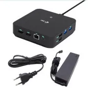 i-tec USB-C DP Dual HDMI Docking Station, Power Delivery 100W   i-tec Universal-Ladegerät 100W