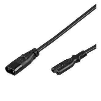 PremiumCord Netzkabel IEC 60320 C7>C8 230V 2m