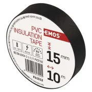 Emos PVC-Isolierband 15/10 schwarz
