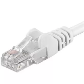 Patchkabel UTP RJ45-RJ45 Stufe 5e 0,25m, weiß Patchkabel UTP RJ45-RJ45 Stufe 5e 0,25m, weiß