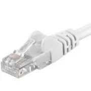 Patchkabel UTP RJ45-RJ45 Stufe 5e 3m weiß