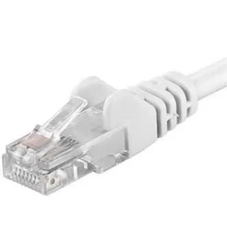 Patchkabel UTP RJ45-RJ45 Ebene CAT6, 10m, weiß