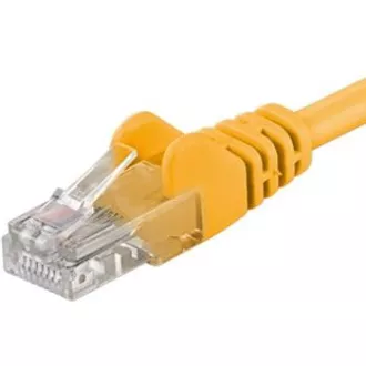 Patchkabel UTP RJ45-RJ45 Ebene CAT6, 10m, gelb