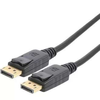 PremiumCord DisplayPort 2.0 Anschlusskabel M/M, vergoldete Stecker, 1m PremiumCord DisplayPort 2.0 Anschlusskabel M/M, vergoldete Stecker, 1m