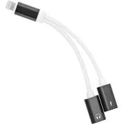 PremiumCord Adapter Lightning auf 3,5mm Klinke Audio   Lightning Laden