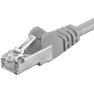 Premiumcord Patchkabel CAT 6a S-FTP,RJ45-RJ45,LSOH, AWG 26/7 1m grau Premiumcord Patchkabel CAT 6a S-FTP,RJ45-RJ45,LSOH, AWG 26/7 1m grau