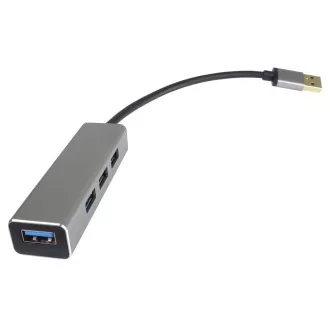 PremiumCord USB 3.0 Superspeed HUB mit 4 Anschlüssen