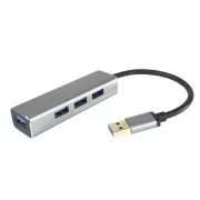 PremiumCord USB 3.0 Superspeed HUB mit 4 Anschlüssen