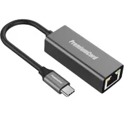 PremiumCord Konverter USB-C auf Gigabit kon. RJ45