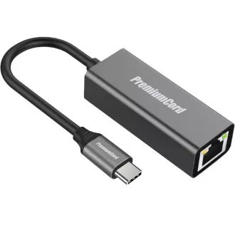PremiumCord Konverter USB-C auf Gigabit kon. RJ45