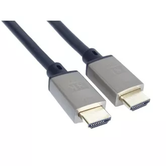 PremiumCord Ultra High Speed HDMI 2.1 Kabel 8K@60Hz, 4K@120Hz Länge 5m metallische vergoldete Stecker PremiumCord Ultra High Speed HDMI 2.1 Kabel 8K@60Hz, 4K@120Hz Länge 5m metallische vergoldete Stecker