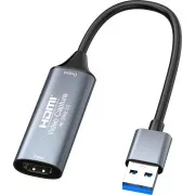 PremiumCord HDMI-Grabber für Video-/Audiosignale an Computer mit USB 3.0-Anschluss