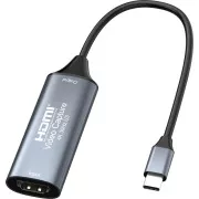 PremiumCord HDMI-Grabber für Video-/Audiosignale an Computer mit USB 3.0 Typ C-Anschluss