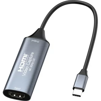PremiumCord HDMI-Grabber für Video-/Audiosignale an Computer mit USB 3.0 Typ C-Anschluss PremiumCord HDMI-Grabber für Video-/Audiosignale an Computer mit USB 3.0 Typ C-Anschluss