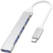PremiumCord Hub USB-C auf USB 3.2A   3x USB 2.0