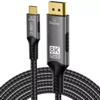 PremiumCord USB-C auf DP 1.4, 2m PremiumCord USB-C auf DP 1.4, 2m