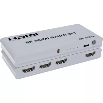 PremiumCord HDMI Umschalter 3:1 mit Fernbedienung